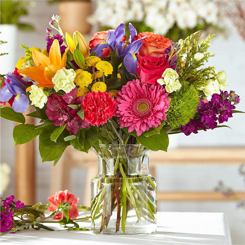 Bold & Bright – A Florist Original – Yadilynn Flowers Llc, Orange CA