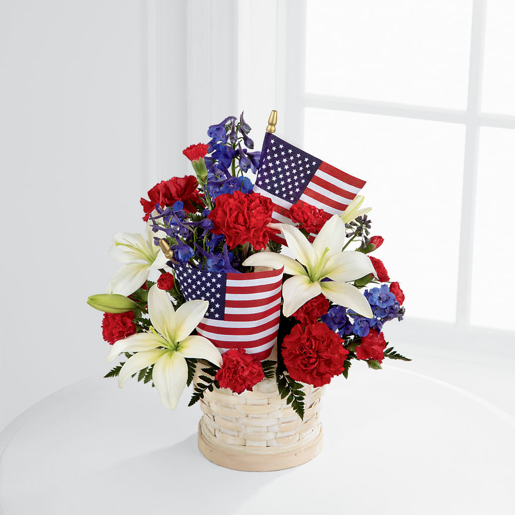 American Glory Bouquet – Yadilynn Flowers Llc, Orange CA