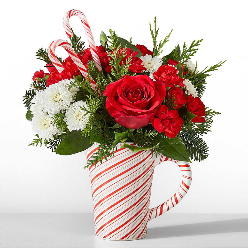 Peppermint Swirl Mug – Yadilynn Flowers Llc, Orange CA