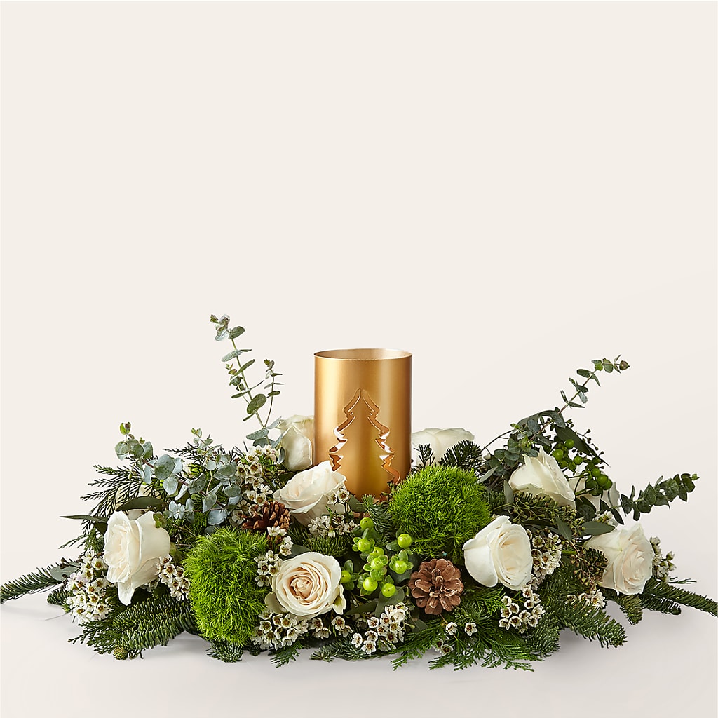 Chestnuts Roasting Centerpiece – Yadilynn Flowers Llc, Orange CA