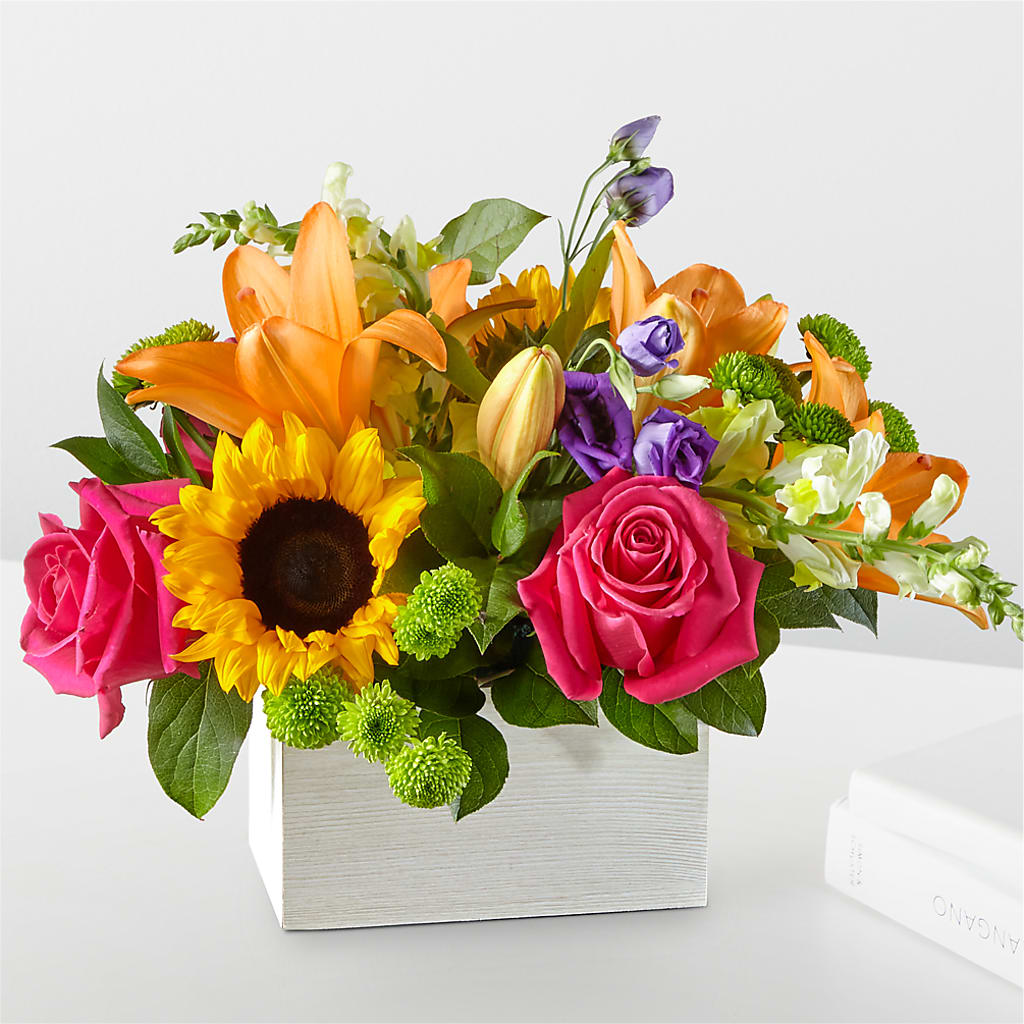 Best Day Box Bouquet – Yadilynn Flowers Llc, Orange CA