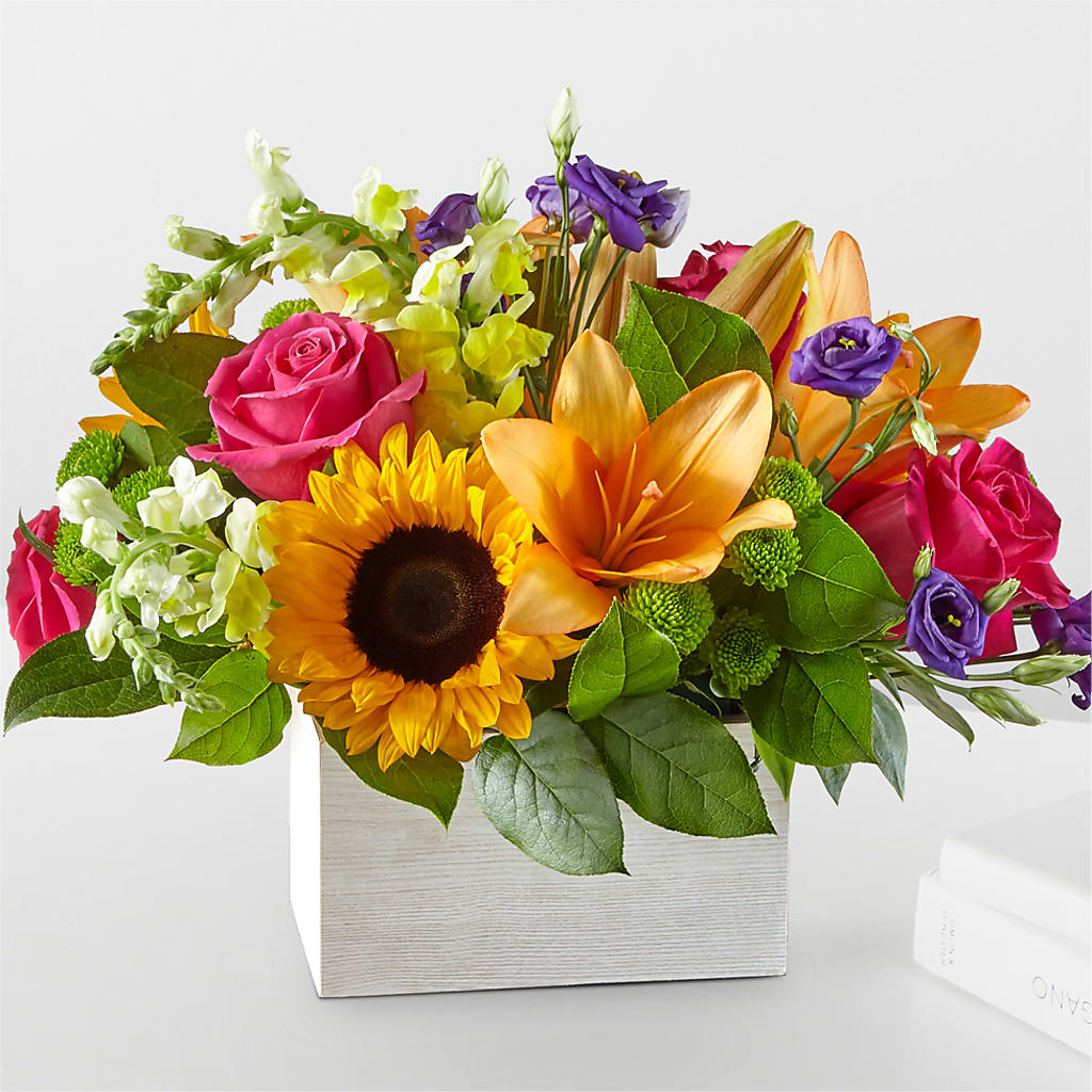 Best Day Box Bouquet – Yadilynn Flowers Llc, Orange CA