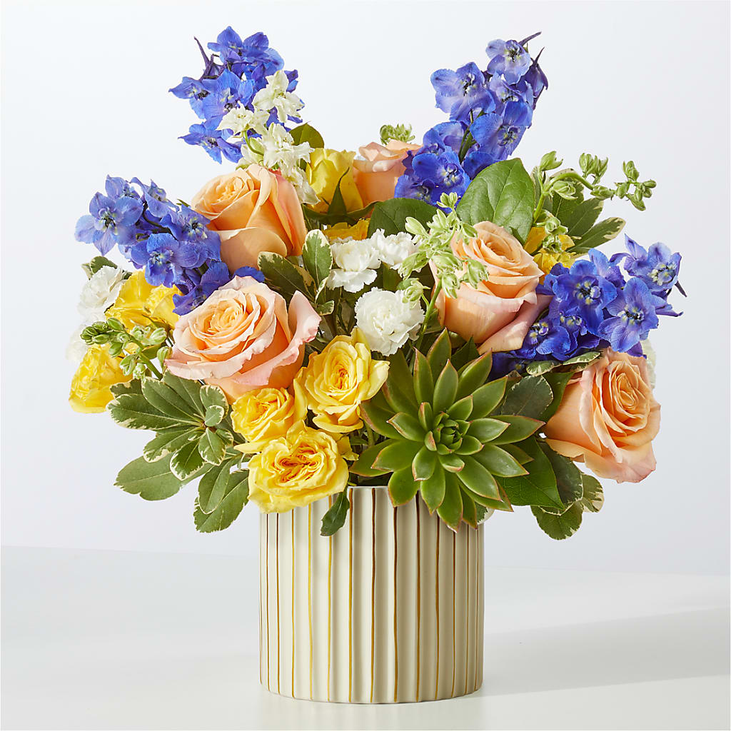 Cobalt Reverie Bouquet – Yadilynn Flowers Llc, Orange CA