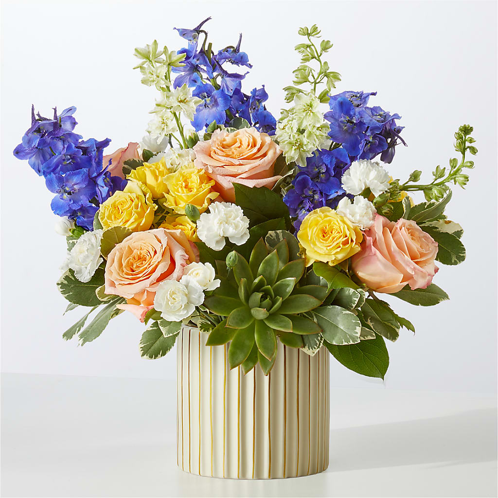 Cobalt Reverie Bouquet – Yadilynn Flowers Llc, Orange CA