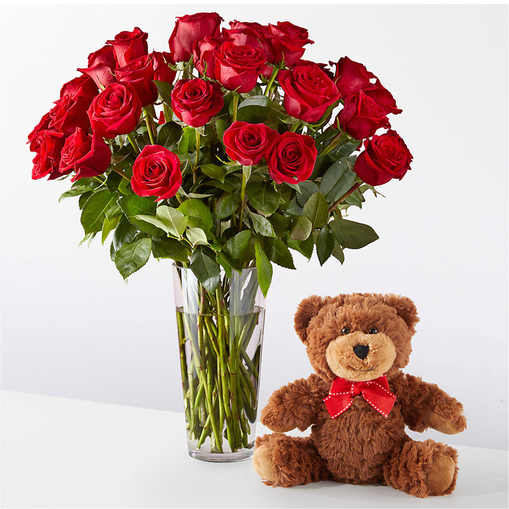 Romantic Long Stem Red Rose Bouquet Bundles – Yadilynn Flowers Llc, Orange CA