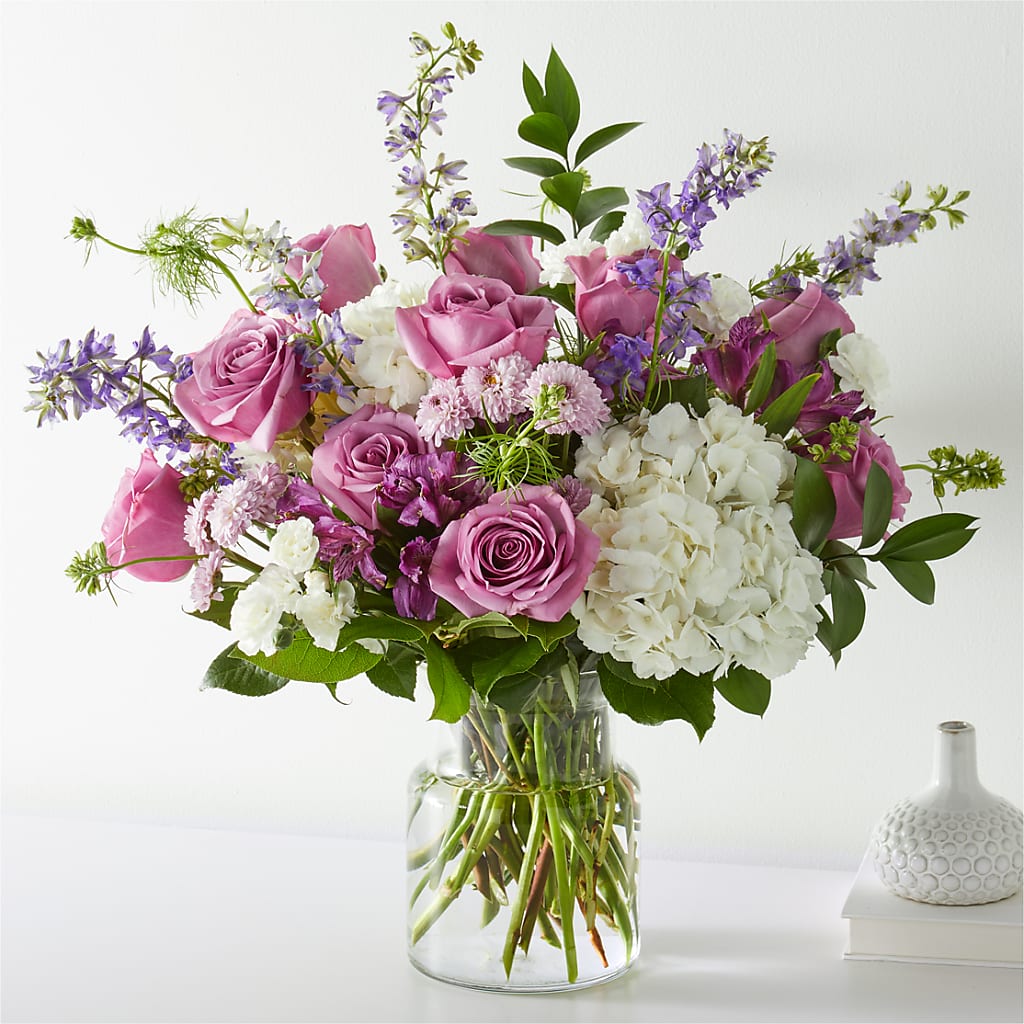 Violet Caress Bouquet – Yadilynn Flowers Llc, Orange CA