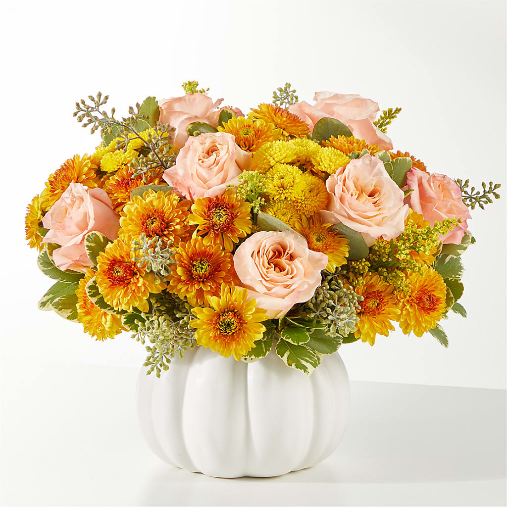 Peachy Pumpkin – Yadilynn Flowers Llc, Orange CA