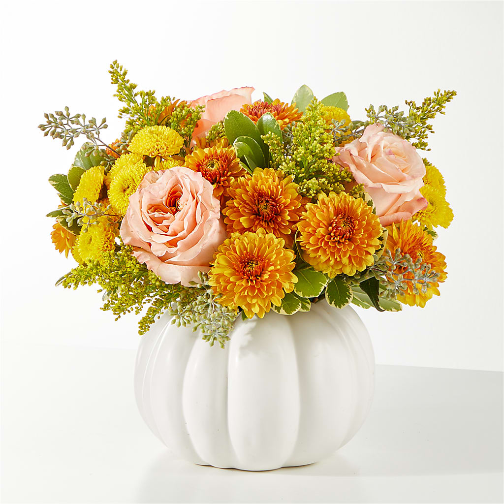 Peachy Pumpkin – Yadilynn Flowers Llc, Orange CA