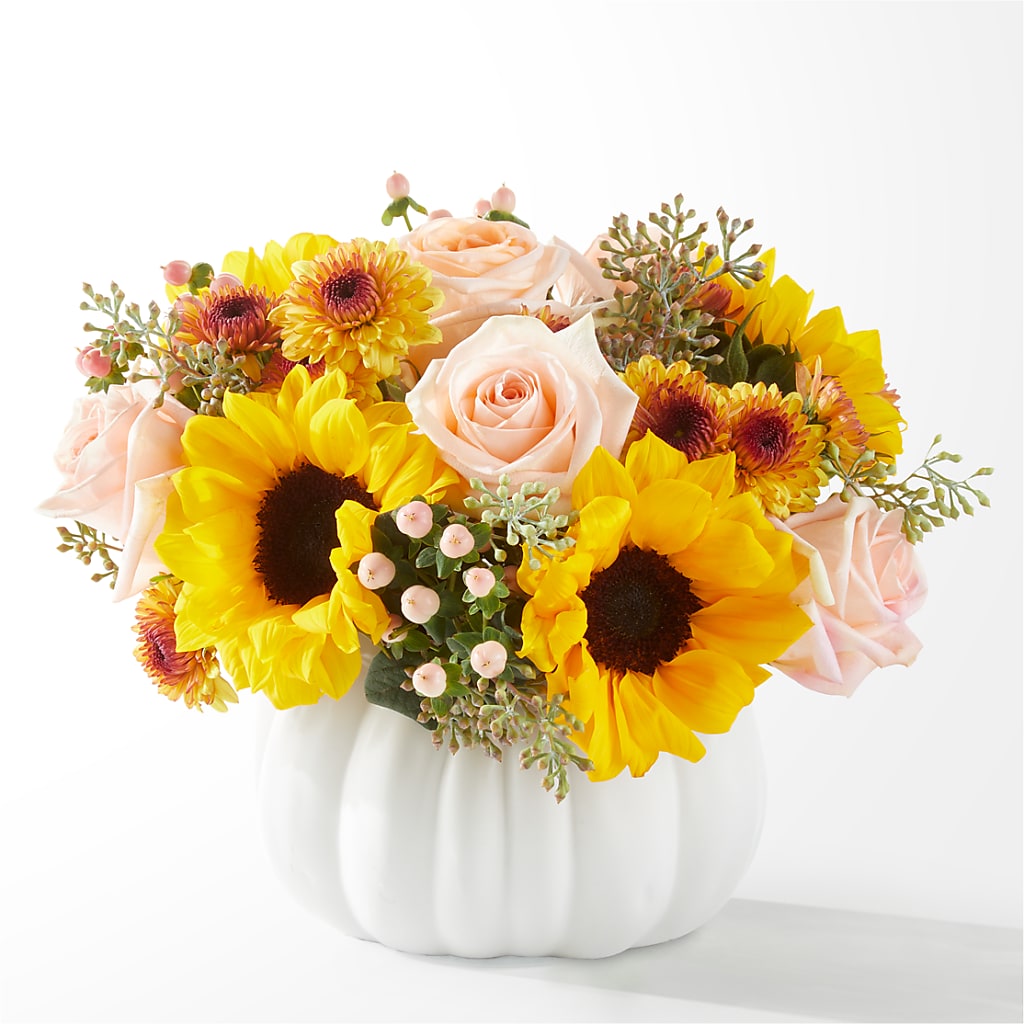Pumpkin to Talk About Bouquet – Yadilynn Flowers Llc, Orange CA