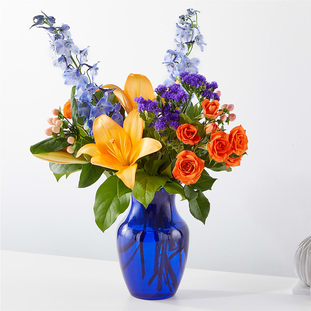 Radiant Citrus Bouquet – Yadilynn Flowers Llc, Orange CA