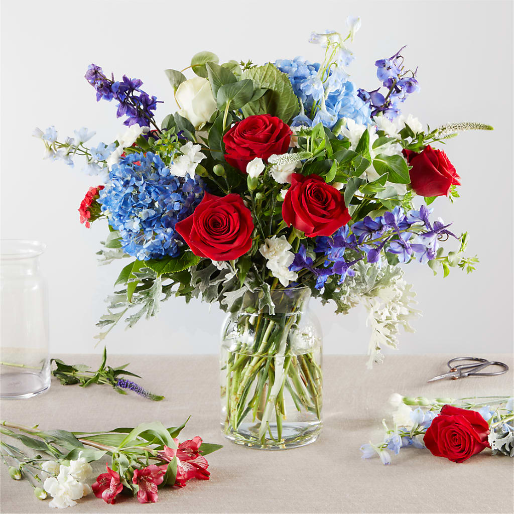Star Spangled - A Florist Original – Yadilynn Flowers Llc, Orange CA