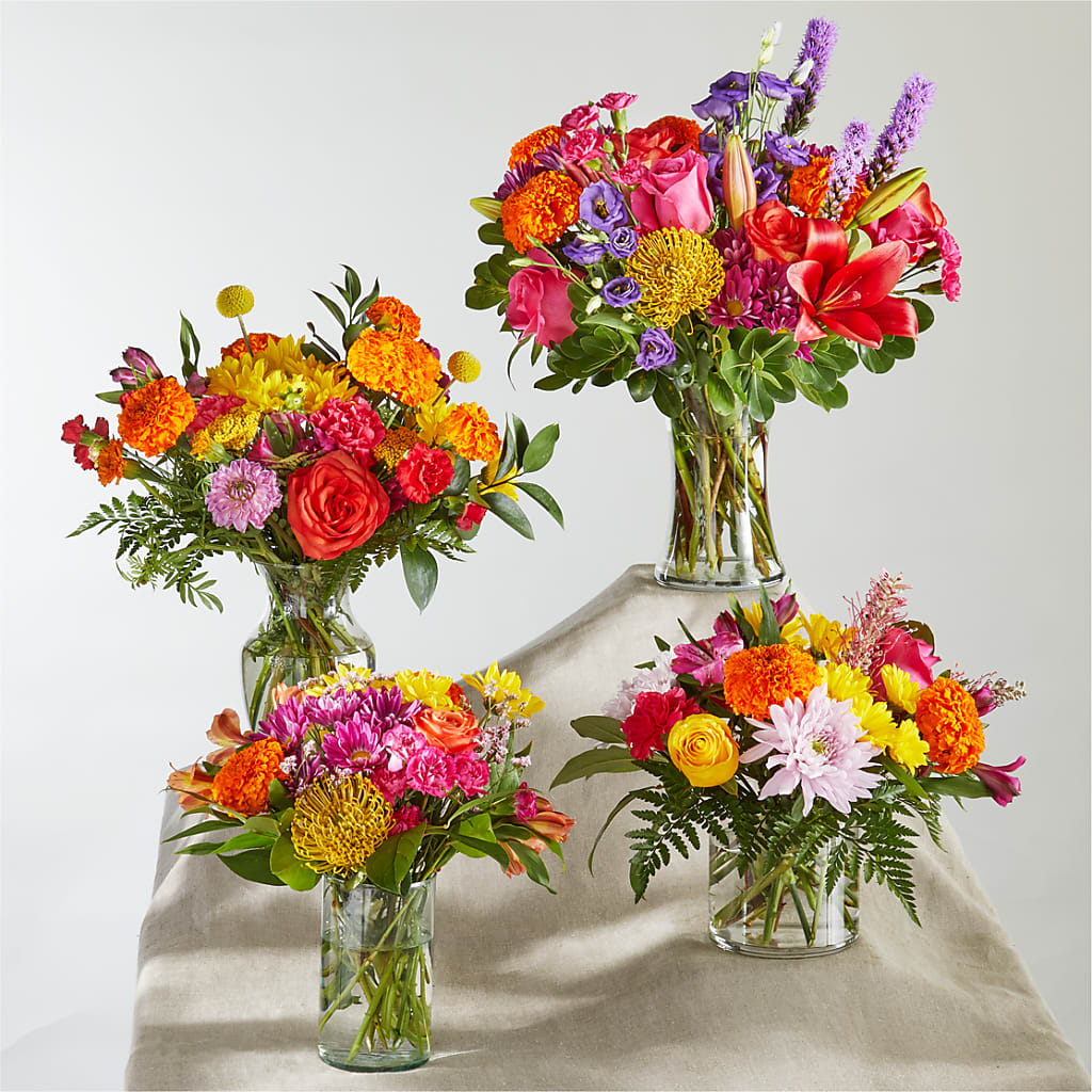 Feast of Color – A Florist Original – Yadilynn Flowers Llc, Orange CA
