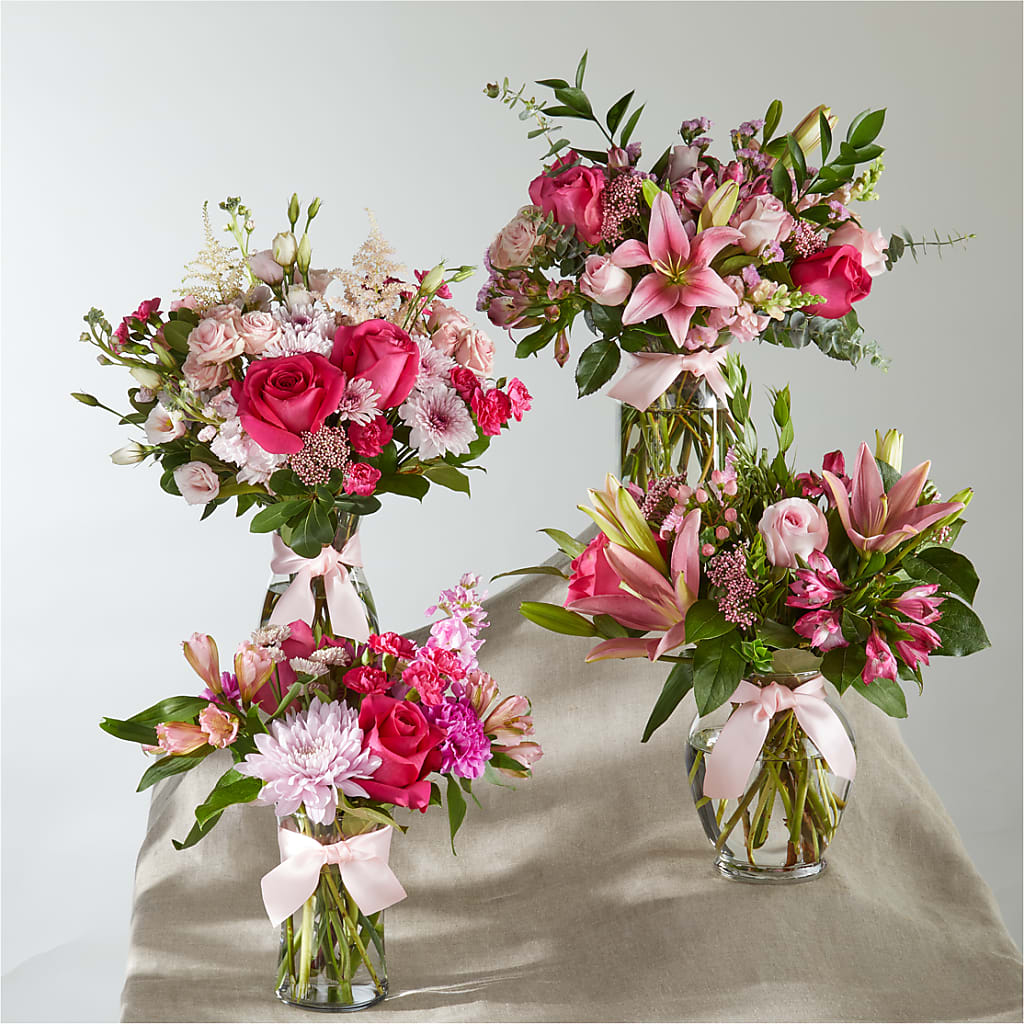 Pink Ribbon - A Florist Original – Yadilynn Flowers Llc, Orange CA