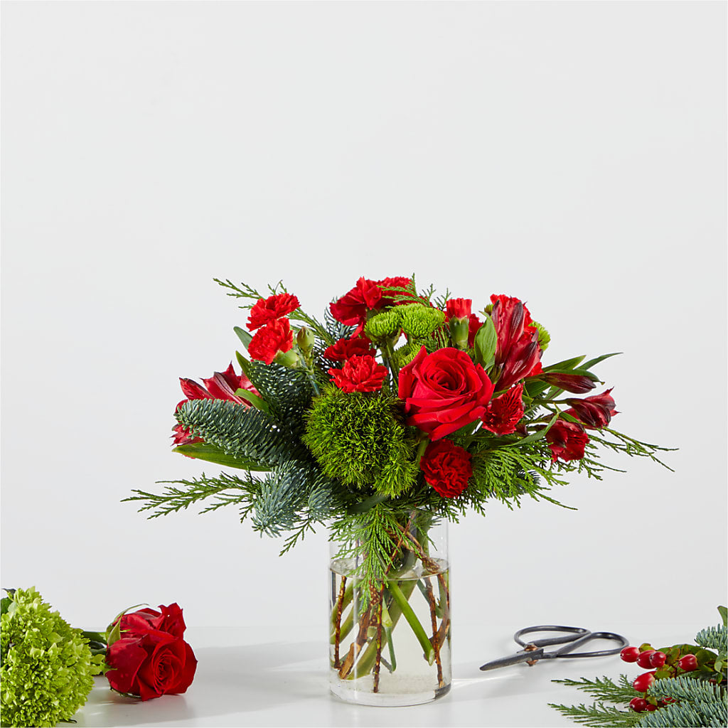 Merry Moment Bouquet – A Florist Original – Yadilynn Flowers Llc, Orange CA