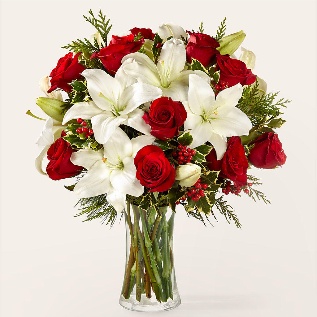 Sparkling Snowflakes Bouquet – Yadilynn Flowers Llc, Orange CA