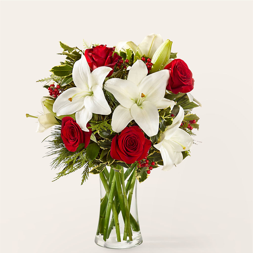 Sparkling Snowflakes Bouquet – Yadilynn Flowers Llc, Orange CA