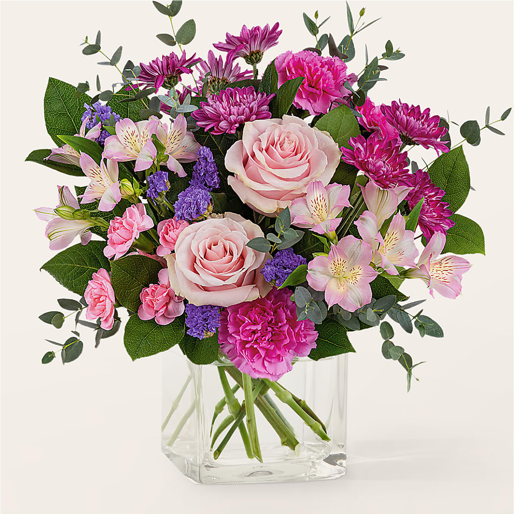 Rosy Radiance Bouquet – Yadilynn Flowers Llc, Orange CA