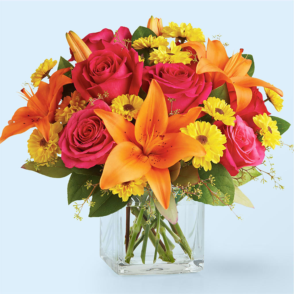 Neon Lights Bouquet – Yadilynn Flowers Llc, Orange CA