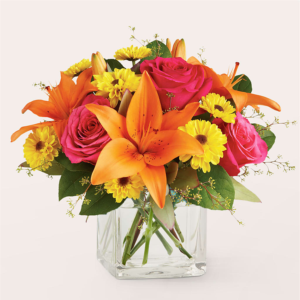 Neon Lights Bouquet – Yadilynn Flowers Llc, Orange CA