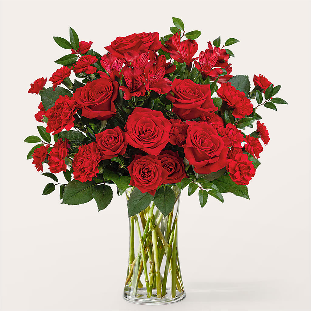 Brilliant Ruby Bouquet – Yadilynn Flowers Llc, Orange CA