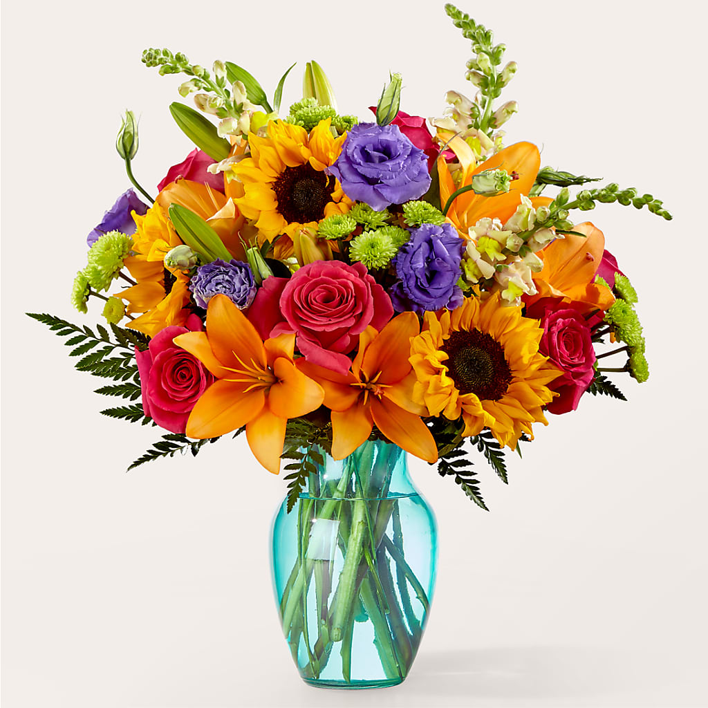 Double Rainbow Bouquet – Yadilynn Flowers Llc, Orange CA