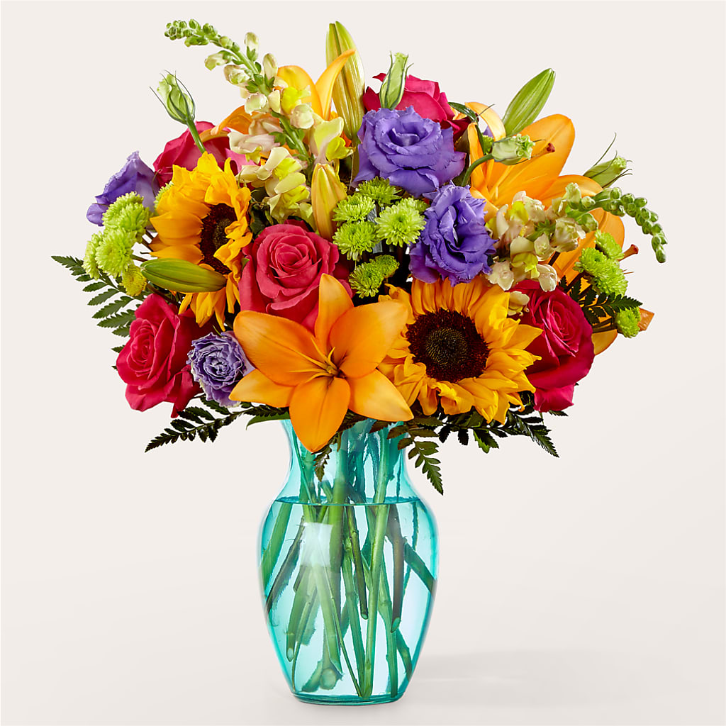 Double Rainbow Bouquet – Yadilynn Flowers Llc, Orange CA