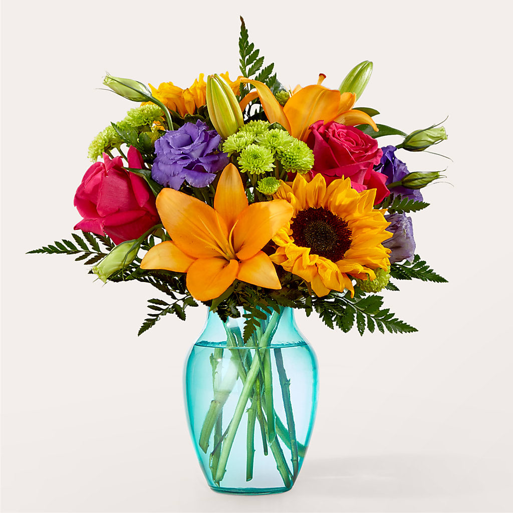 Double Rainbow Bouquet – Yadilynn Flowers Llc, Orange CA