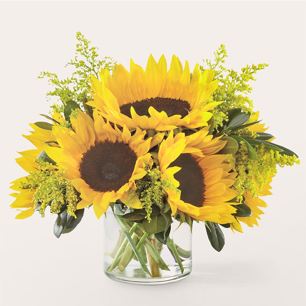 Beaming Sunflower Bouquet – Yadilynn Flowers Llc, Orange CA