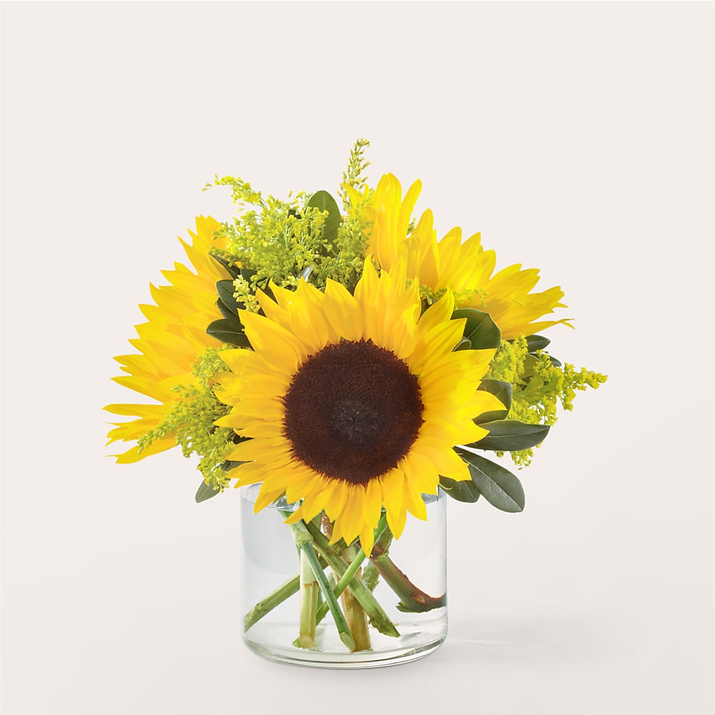 Beaming Sunflower Bouquet – Yadilynn Flowers Llc, Orange CA