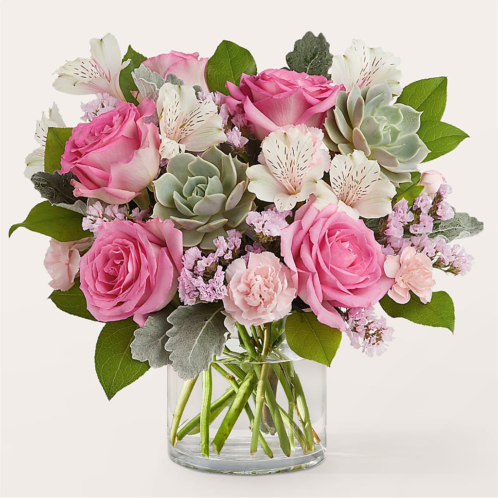 Dusty Rose Bouquet – Yadilynn Flowers Llc, Orange CA