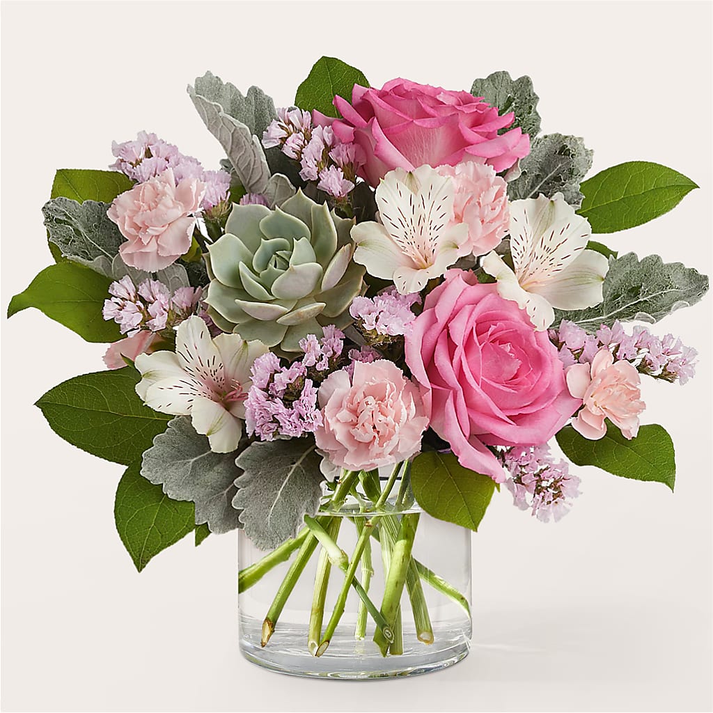 Dusty Rose Bouquet – Yadilynn Flowers Llc, Orange CA
