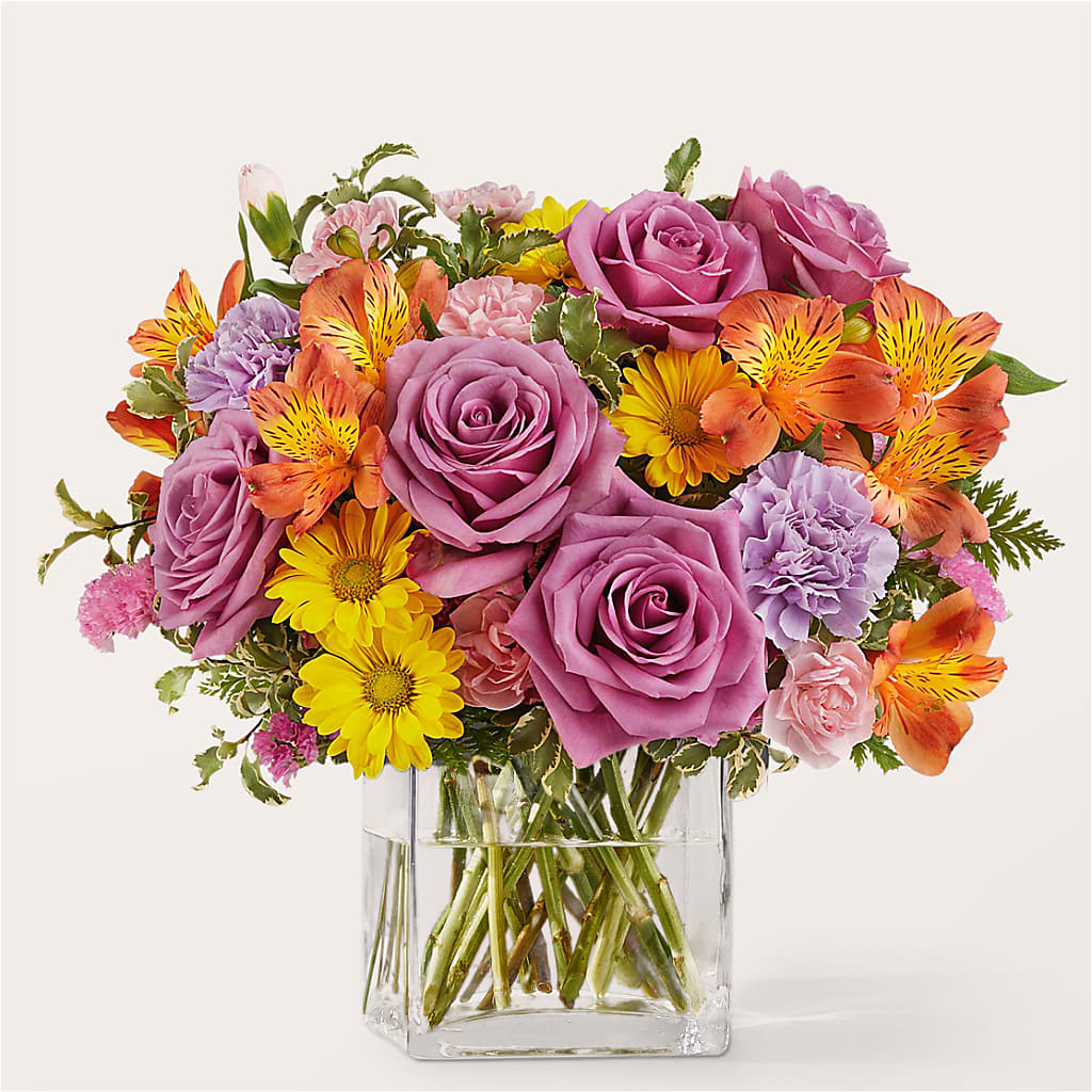 Shades of Happiness Bouquet – Yadilynn Flowers Llc, Orange CA