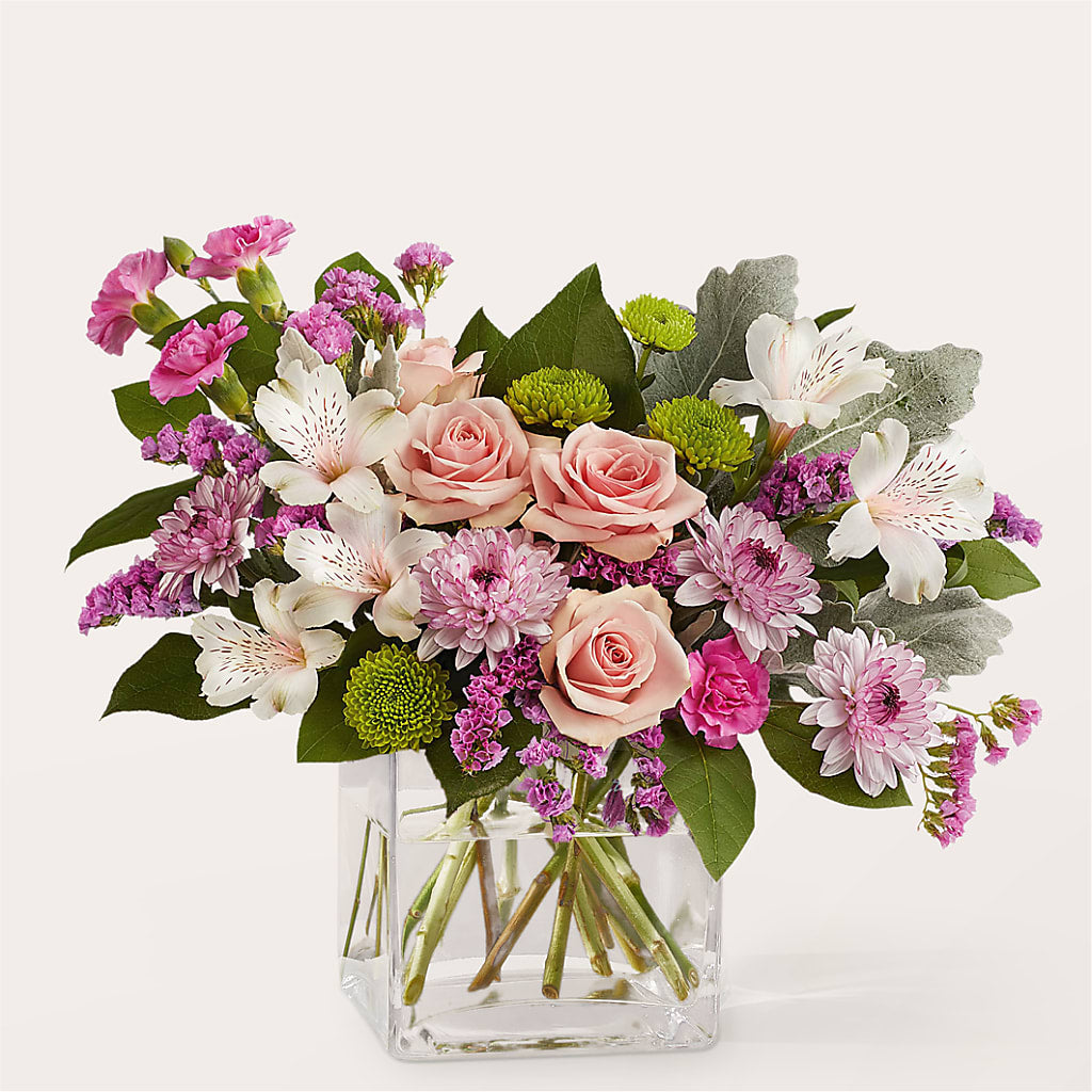 Pink Suede Bouquet – Yadilynn Flowers Llc, Orange CA