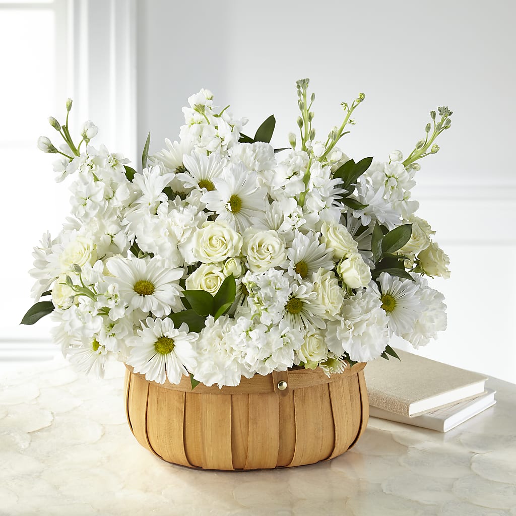 Graceful Garden Basket – Yadilynn Flowers Llc, Orange CA