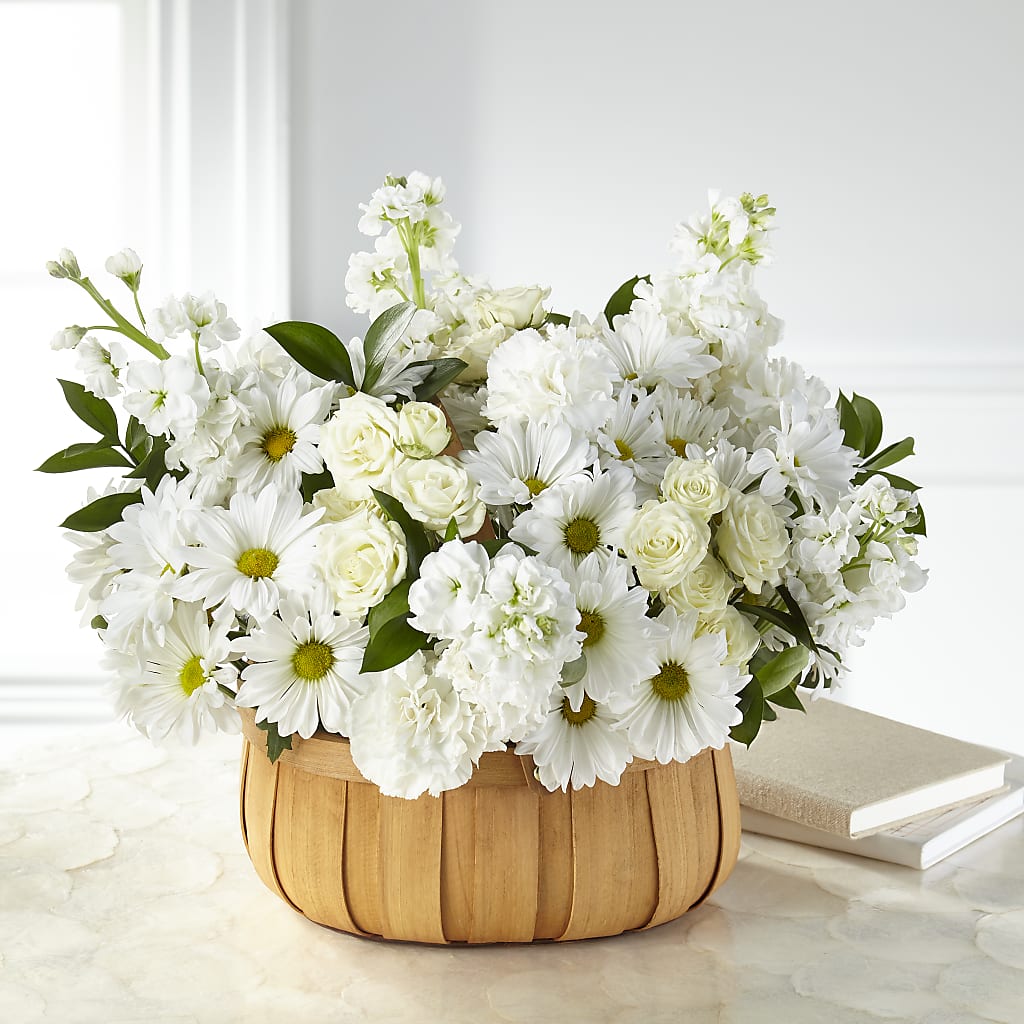 Graceful Garden Basket – Yadilynn Flowers Llc, Orange CA