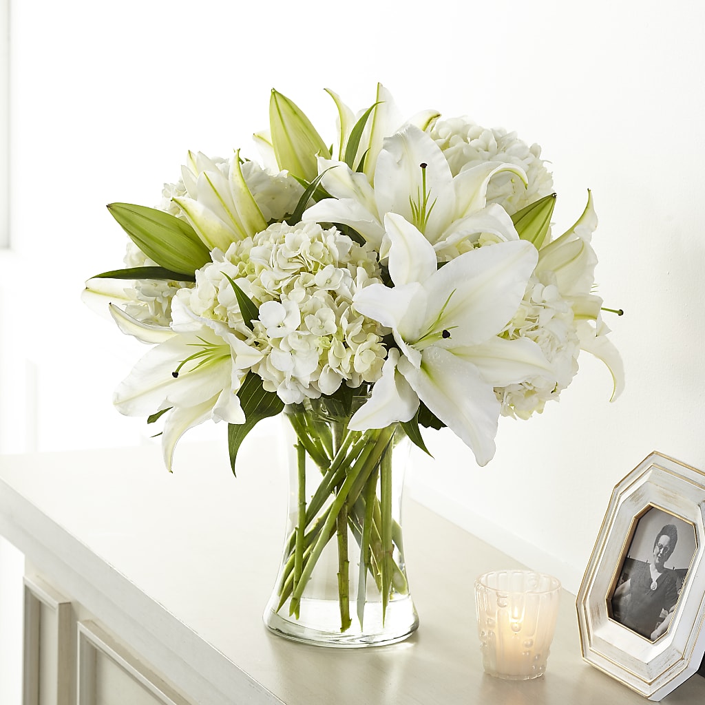 Compassionate Lily Bouquet – Yadilynn Flowers Llc, Orange CA