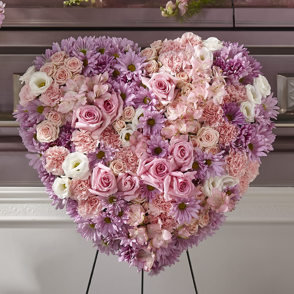 Heaven's Light Heart – Yadilynn Flowers Llc, Orange CA
