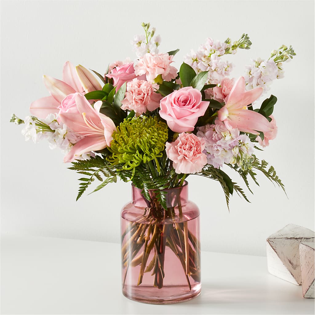 Pretty in Pink Bouquet – Yadilynn Flowers Llc, Orange CA