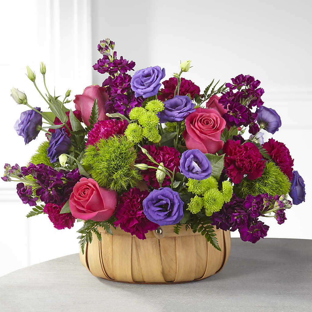 Serene Sanctuary Basket – Yadilynn Flowers Llc, Orange CA