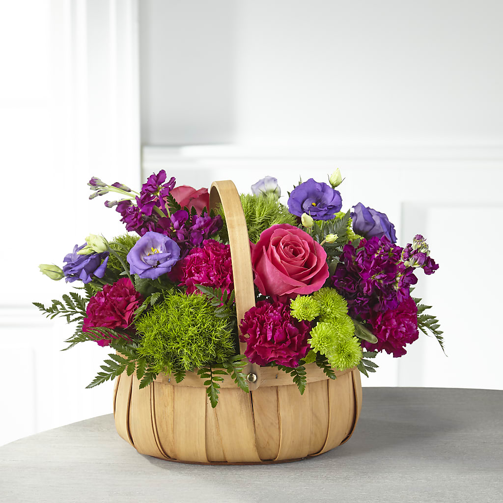 Serene Sanctuary Basket – Yadilynn Flowers Llc, Orange CA