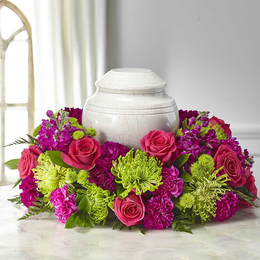 Hopeful Blessings Cremation Adornment – Yadilynn Flowers Llc, Orange CA