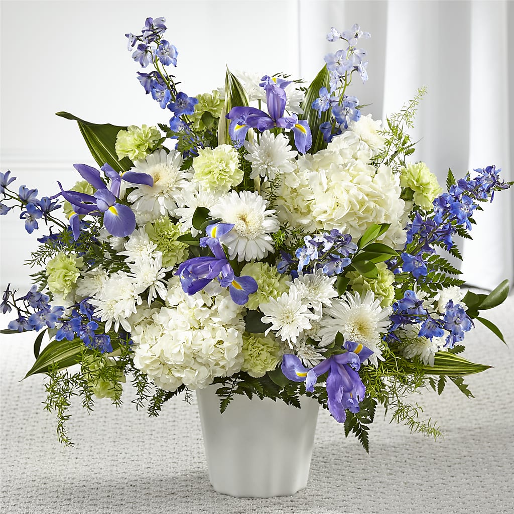 Soft Serenity Floor Basket – Yadilynn Flowers Llc, Orange CA