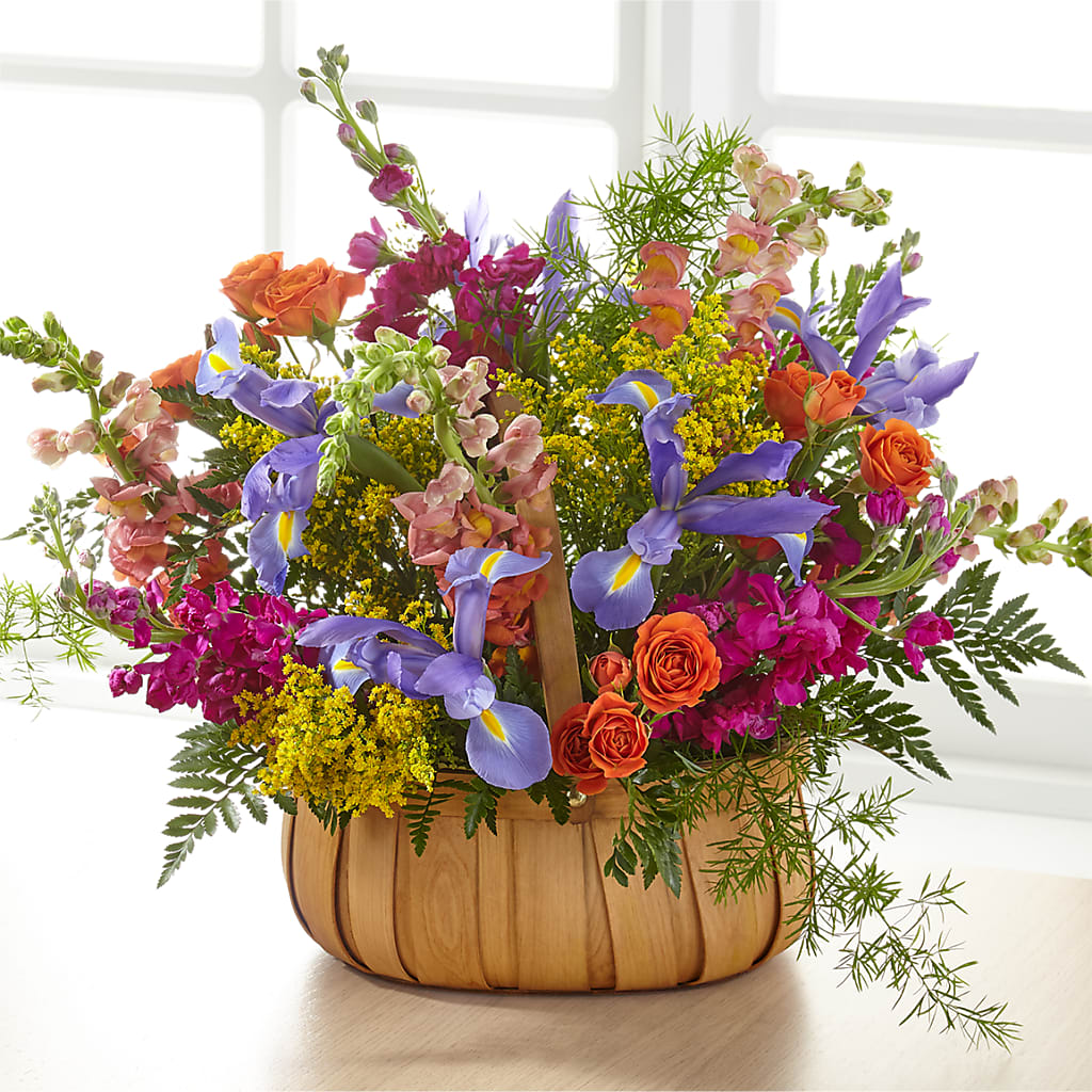 Garden of Life Basket – Yadilynn Flowers Llc, Orange CA
