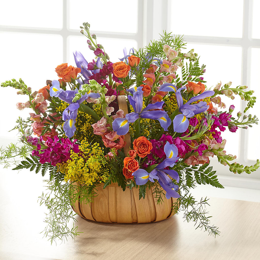 Garden of Life Basket – Yadilynn Flowers Llc, Orange CA