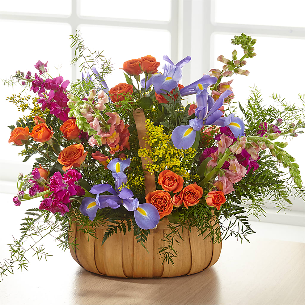 Garden of Life Basket – Yadilynn Flowers Llc, Orange CA