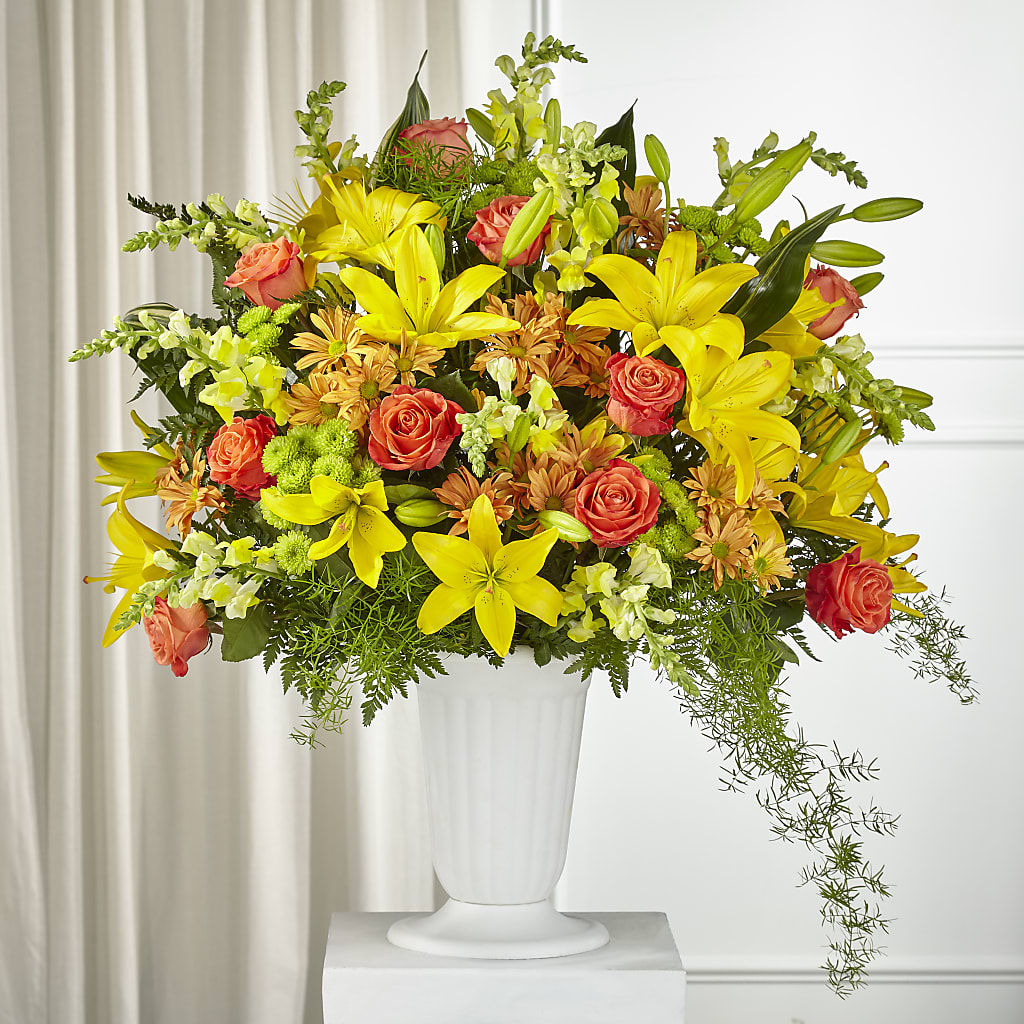 Fall Sentiments Arrangement – Yadilynn Flowers Llc, Orange CA