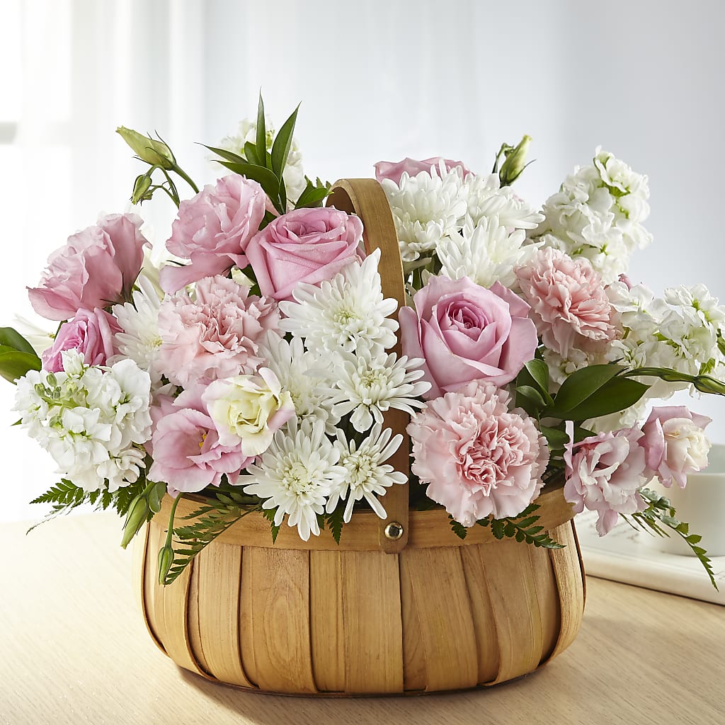 Always Graceful Basket – Yadilynn Flowers Llc, Orange CA