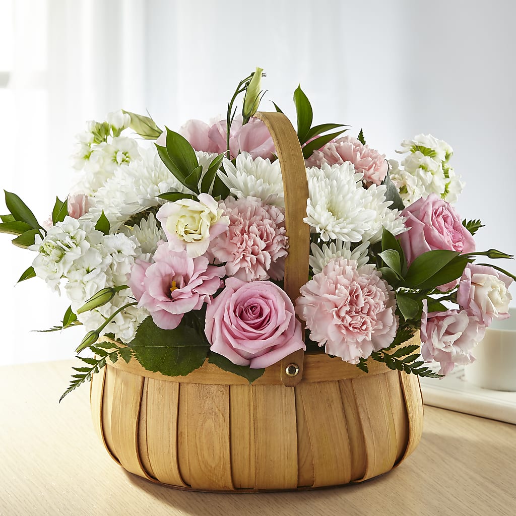 Always Graceful Basket – Yadilynn Flowers Llc, Orange CA