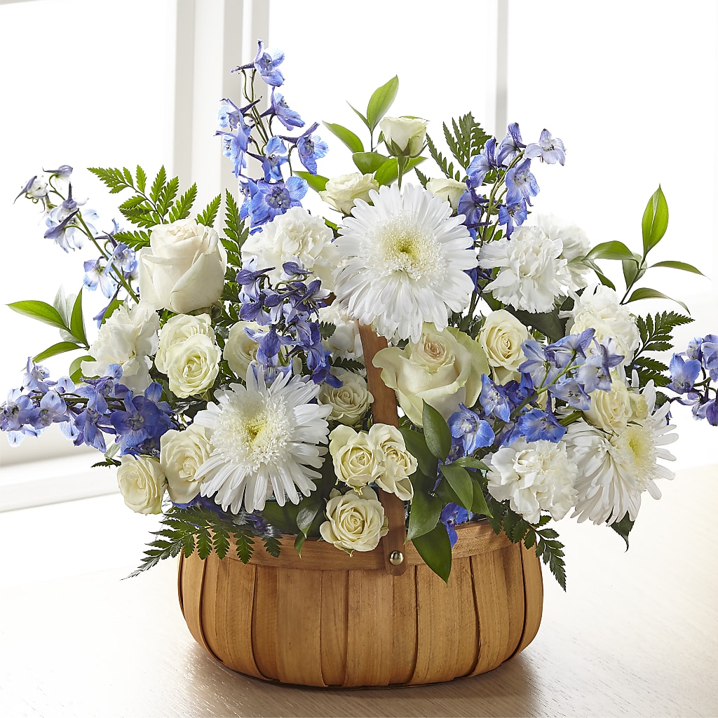 Harmony & Grace Basket – Yadilynn Flowers Llc, Orange CA