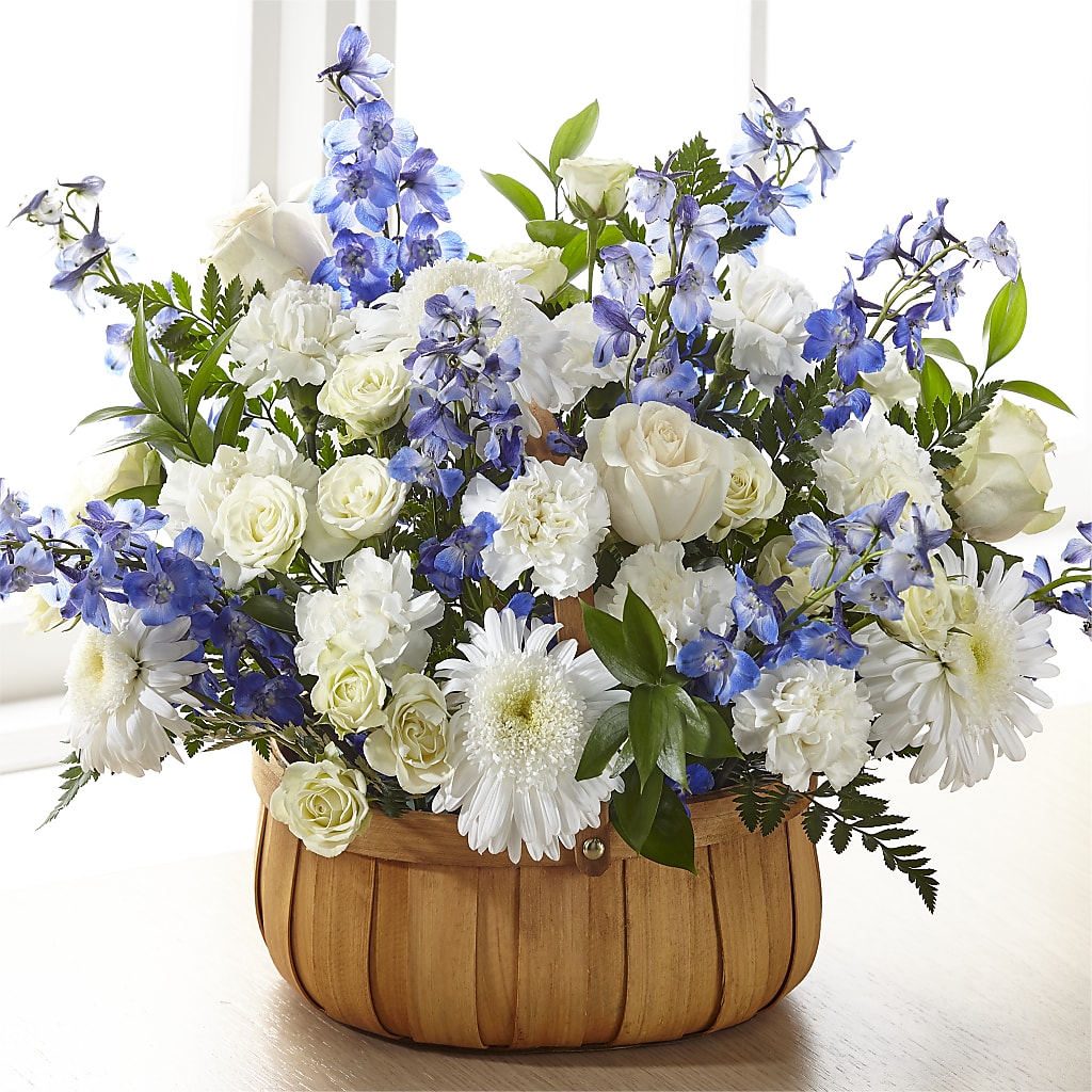 Harmony & Grace Basket – Yadilynn Flowers Llc, Orange CA